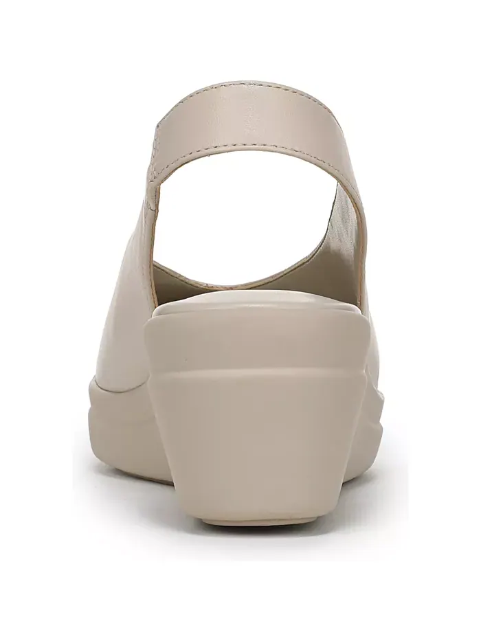Женские кожаные сандалии на платформе Slingback Naturalizer — изображение 3 из 5, серый