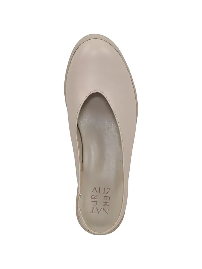 Женские кожаные сандалии на платформе Slingback Naturalizer — изображение 4 из 5, серый