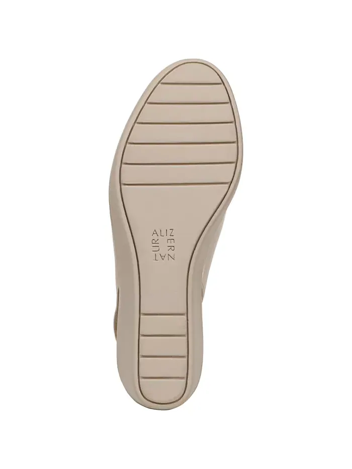Женские кожаные сандалии на платформе Slingback Naturalizer — изображение 5 из 5, серый