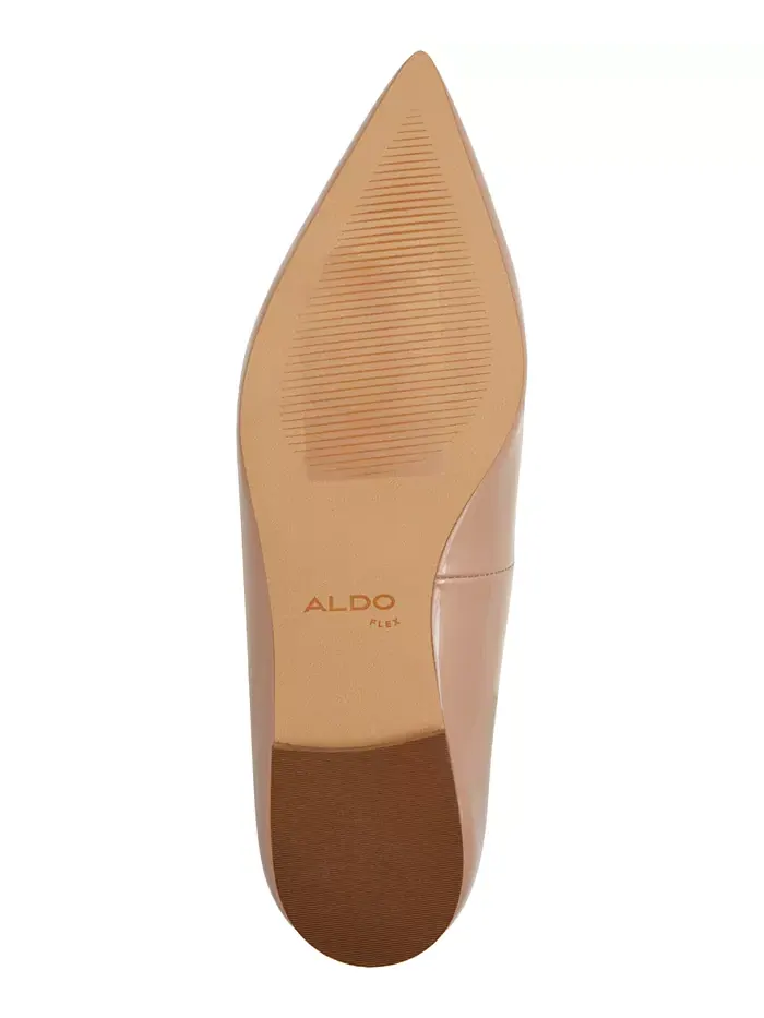 Женские балетки Stessyflat с острым носком ALDO — изображение 5 из 5, коричневый/бежевый