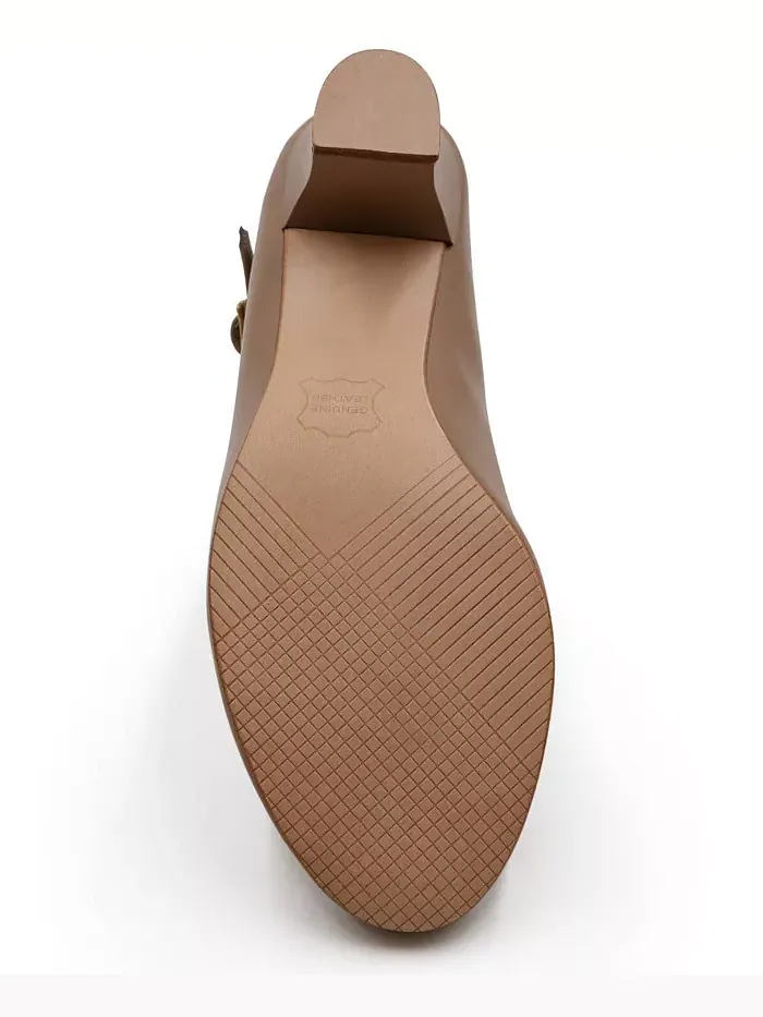 Детские туфли Footlight Capezio — изображение 5 из 6, карамель
