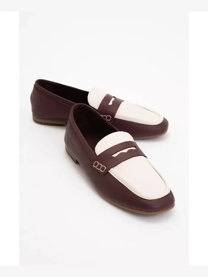 Женские лоферы Skye из кожи Forever & Always Shoes — изображение 1 из 3, коричневый