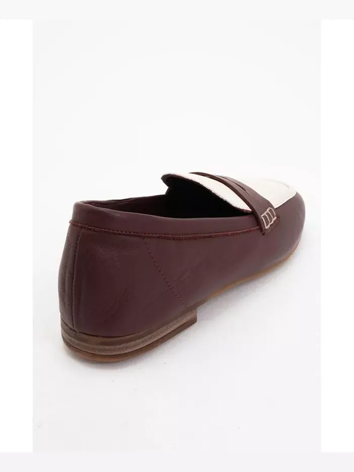 Женские лоферы Skye из кожи Forever & Always Shoes — изображение 3 из 3, коричневый