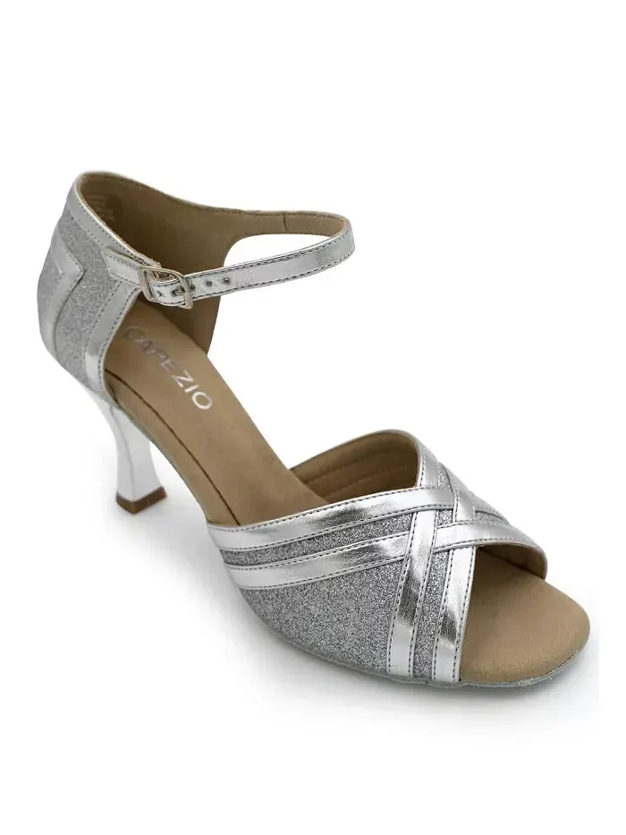 Элиза 2.5" Бальные туфли Capezio — изображение 1 из 6, серебряный