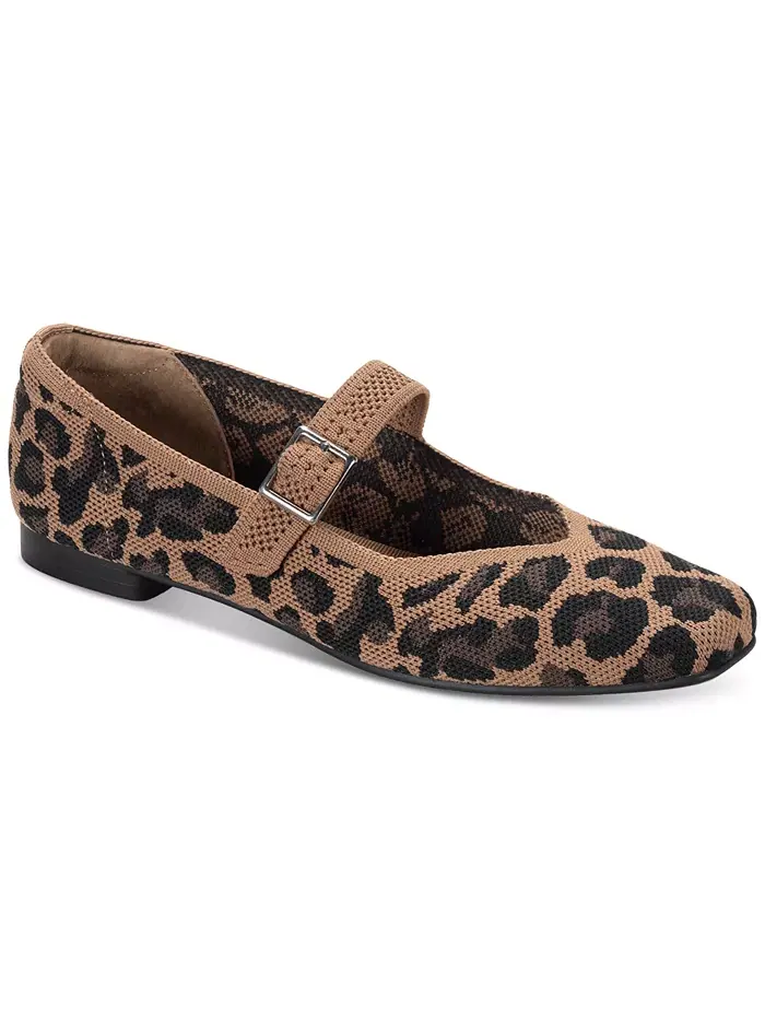 Женские балетки Broadwayy Mary Jane Style & Co — изображение 1 из 14, леопардовый