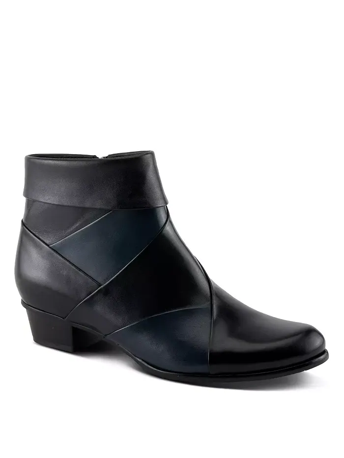 Mayvilla Colorblock кожаный ботинок со складным манжетом и съемной стелькой Spring Step — изображение 1 из 1, мульти