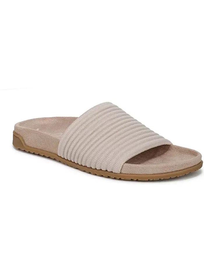 Женские сандалии Evie Knit Slide Vionic — изображение 1 из 3, бежевый
