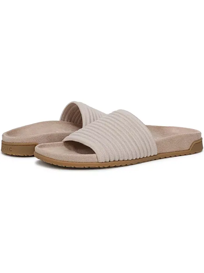 Женские сандалии Evie Knit Slide Vionic — изображение 2 из 3, бежевый
