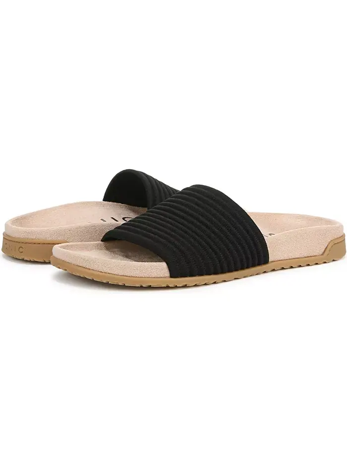 Женские сандалии Evie Knit Slide Vionic — изображение 2 из 3, черный