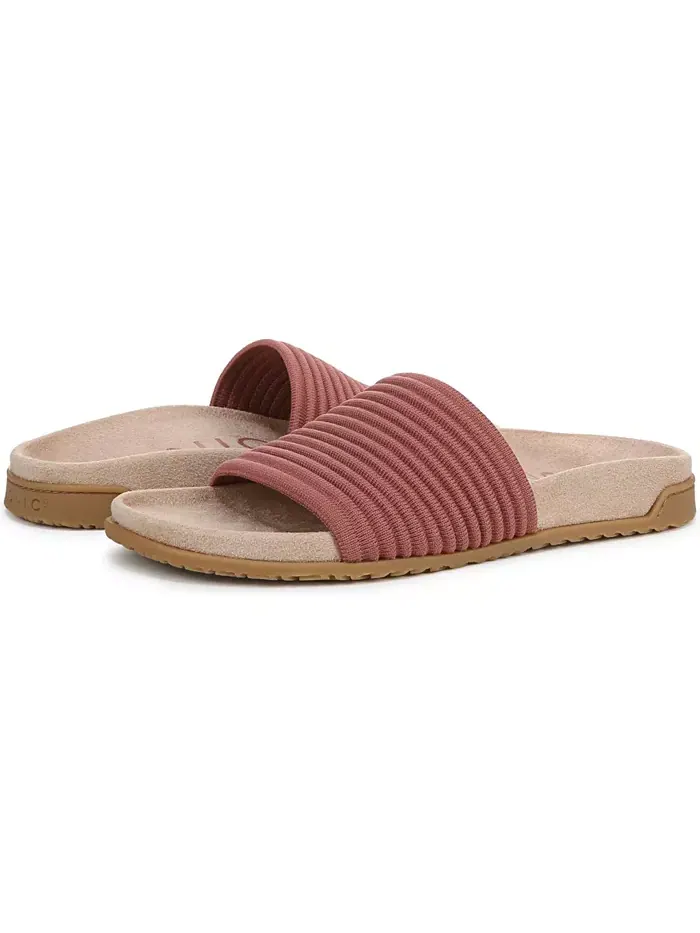 Женские сандалии Evie Knit Slide Vionic — изображение 2 из 3, розовый розовый
