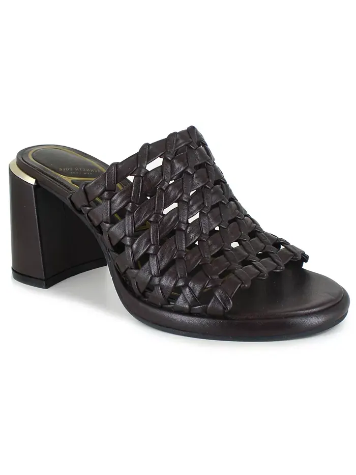 Женские сандалии Solara с круглым носком Kenneth Cole New York — изображение 1 из 7, коричневый