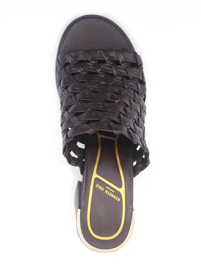 Женские сандалии Solara с круглым носком Kenneth Cole New York — изображение 4 из 7, коричневый