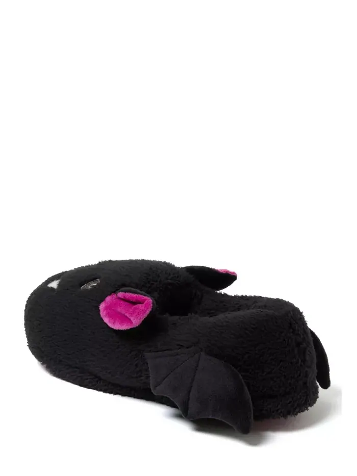 Унисекс взрослые домашние тапочки Halloween Critter с закрытой пяткой Dearfoams — изображение 3 из 5, фиолетовый