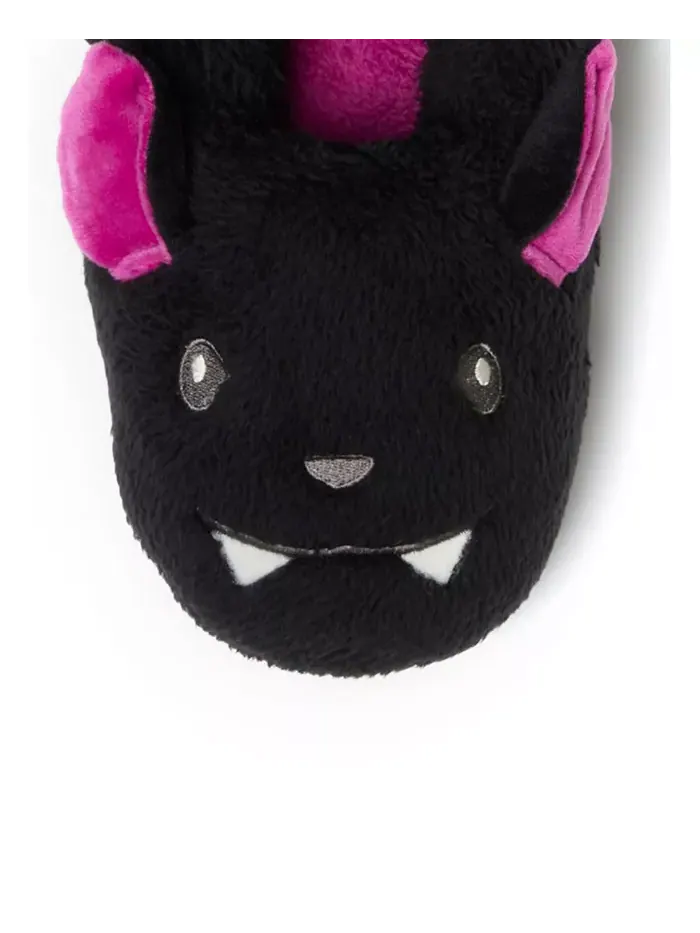 Унисекс взрослые домашние тапочки Halloween Critter с закрытой пяткой Dearfoams — изображение 5 из 5, фиолетовый
