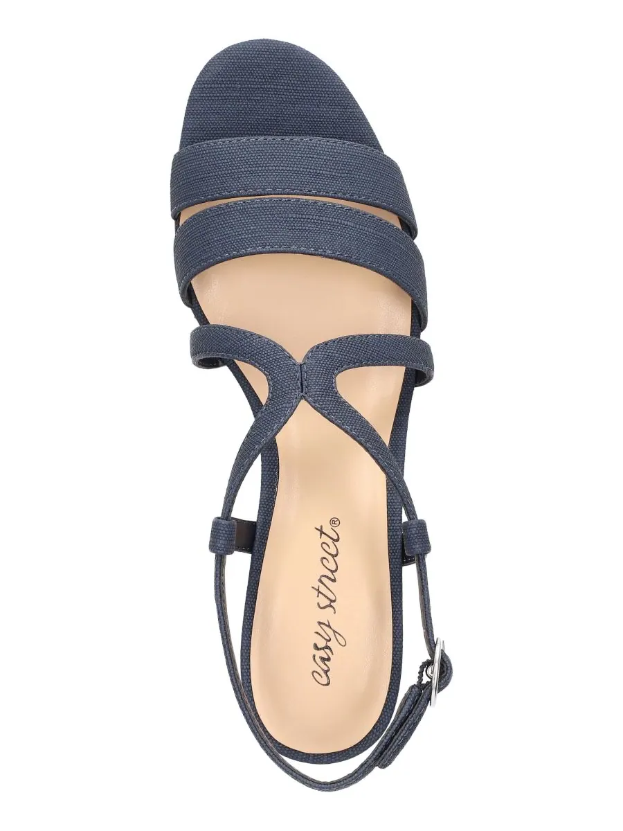Женские сандалии Blissful Dress Sandals Easy Street — изображение 4 из 7, синий