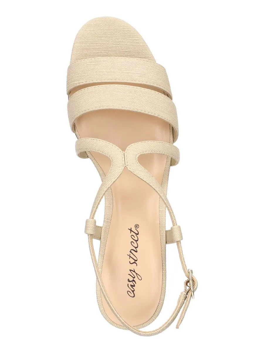 Женские сандалии Blissful Dress Sandals Easy Street — изображение 4 из 7, прозрачный