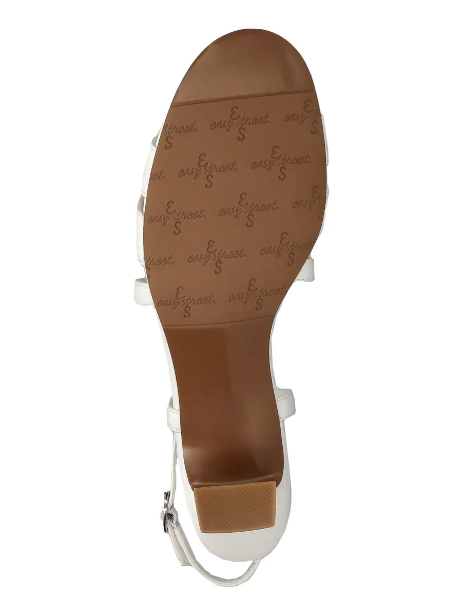 Женские сандалии Blissful Dress Sandals Easy Street — изображение 5 из 7, белый