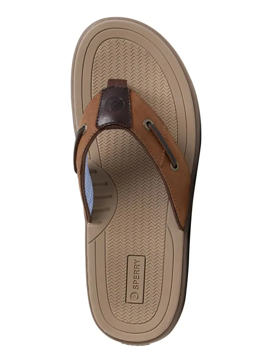 Мужские сандалии-вьетнамки Baitfish Sperry — изображение 4 из 5, коричневый