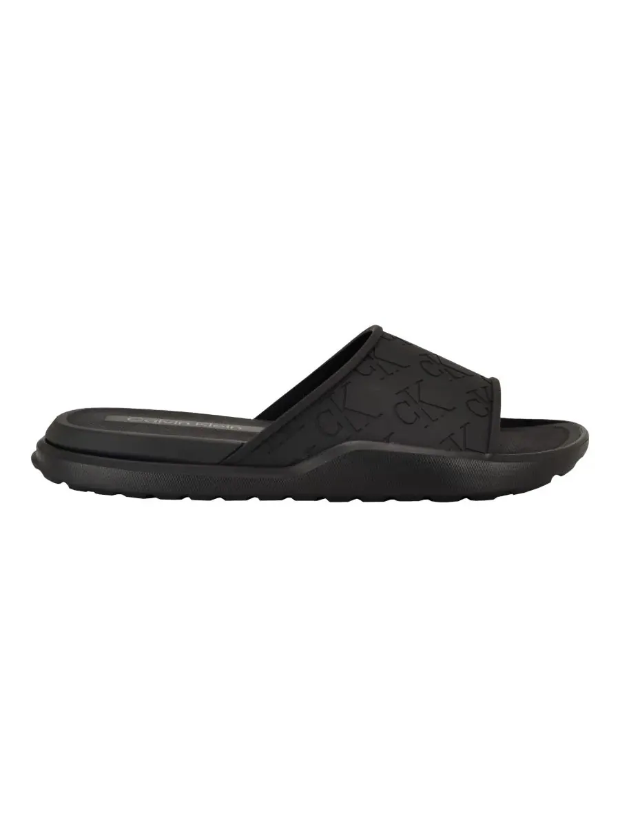 Мужские повседневные шлепанцы Meiiny Slip-On Calvin Klein — изображение 2 из 5, черный