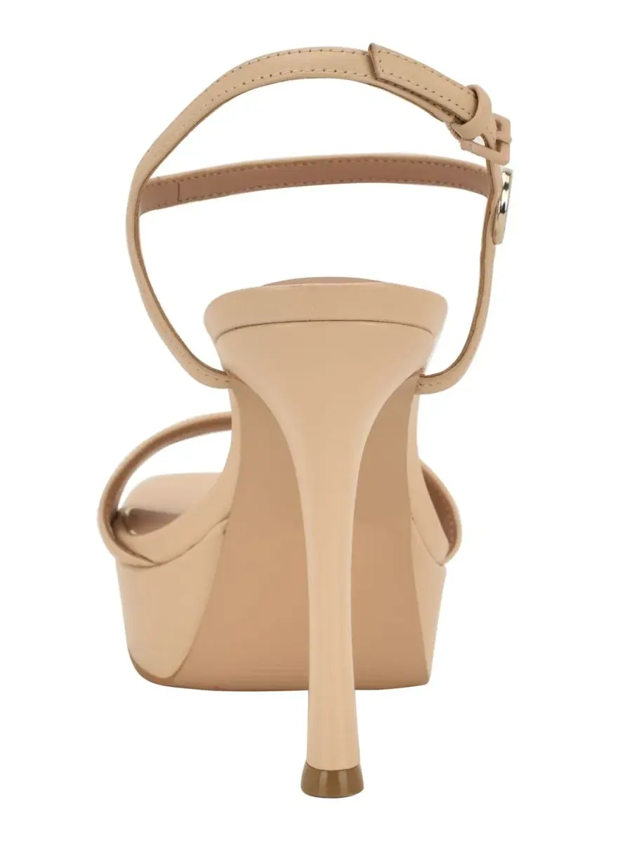 Женские сандалии на платформе и шпильке Hendora GUESS — изображение 3 из 5, натуральный