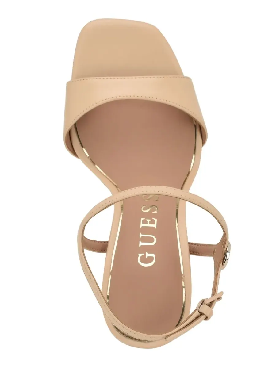 Женские сандалии на платформе и шпильке Hendora GUESS — изображение 4 из 5, натуральный