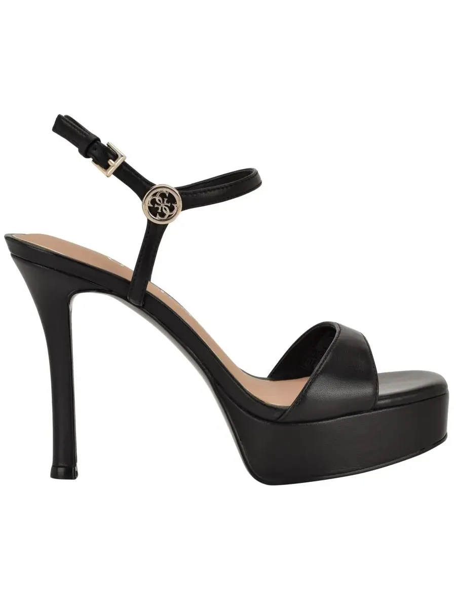Женские сандалии на платформе и шпильке Hendora GUESS — изображение 2 из 5, черный