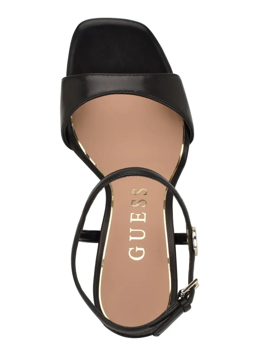 Женские сандалии на платформе и шпильке Hendora GUESS — изображение 4 из 5, черный