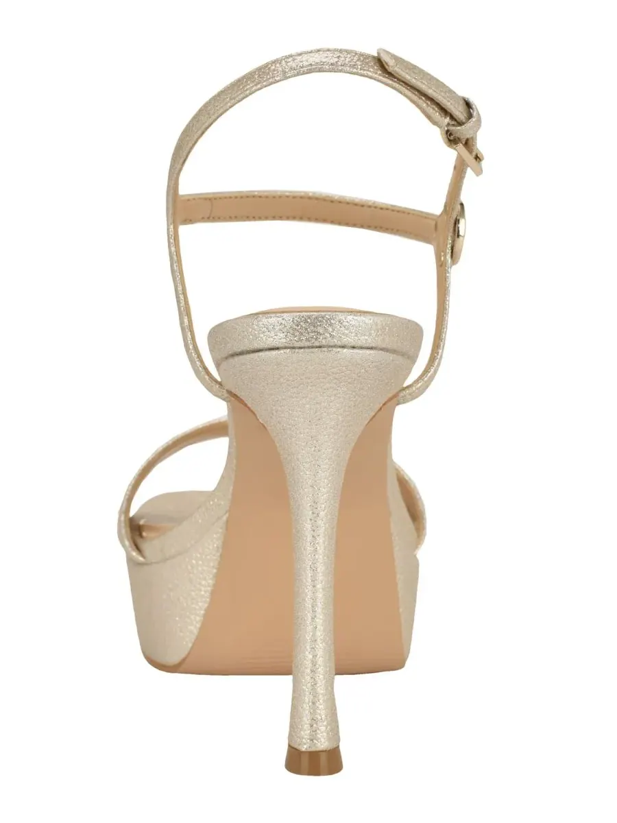 Женские сандалии на платформе и шпильке Hendora GUESS — изображение 3 из 5, золотистый