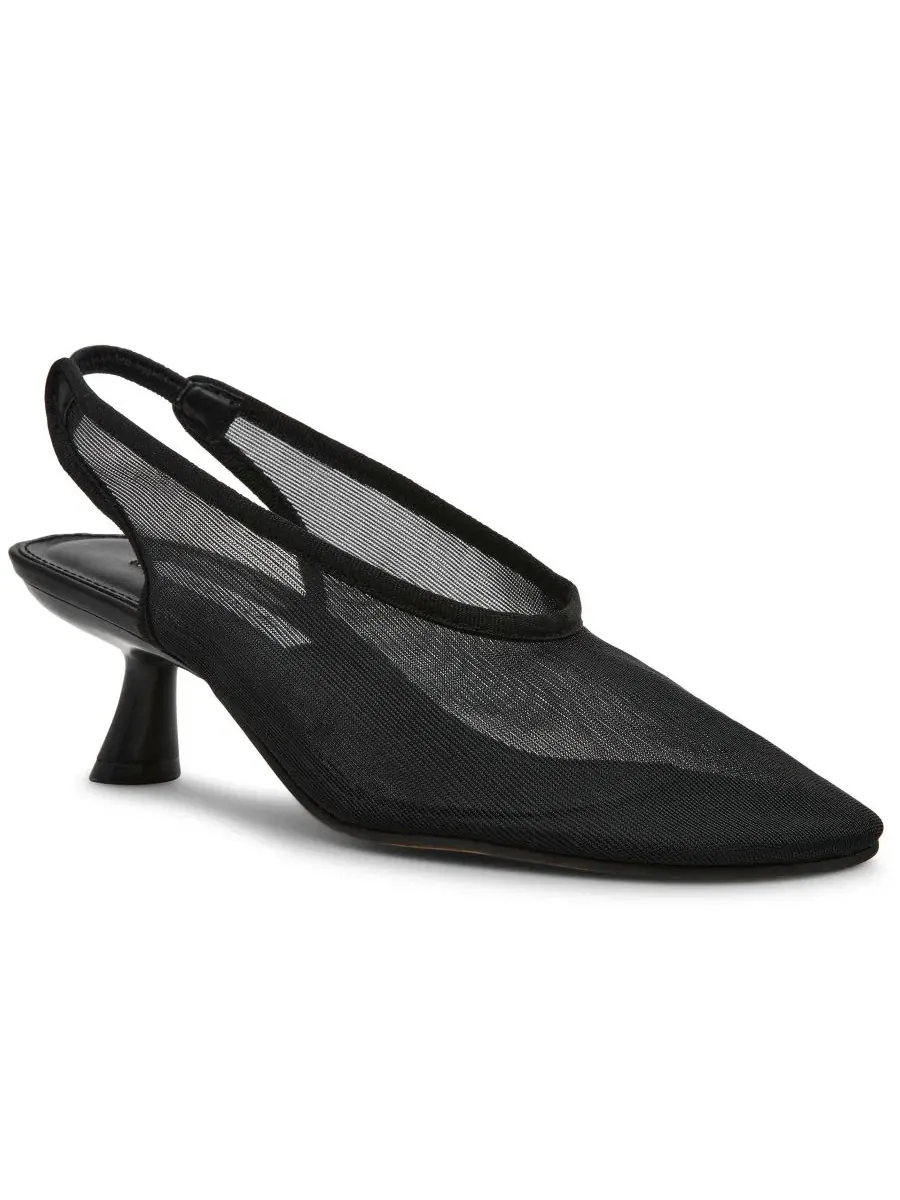 Женские туфли-лодочки Xtra Mesh с открытой пяткой Steve Madden — изображение 1 из 6, черный