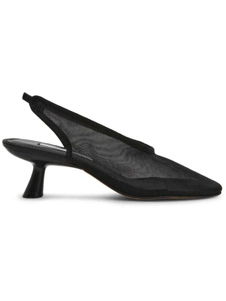 Женские туфли-лодочки Xtra Mesh с открытой пяткой Steve Madden — изображение 2 из 6, черный