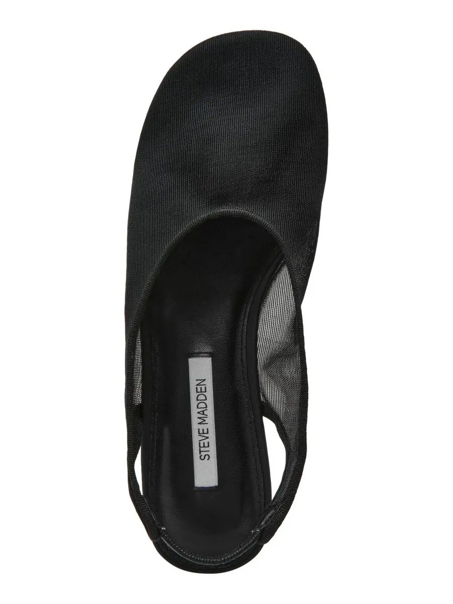 Женские туфли-лодочки Xtra Mesh с открытой пяткой Steve Madden — изображение 4 из 6, черный