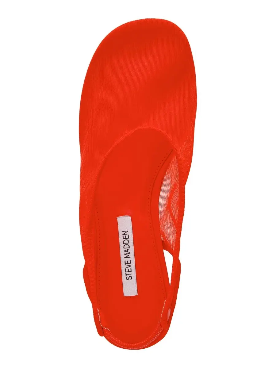 Женские туфли-лодочки Xtra Mesh с открытой пяткой Steve Madden — изображение 4 из 6, красный