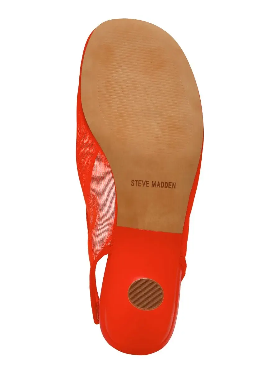 Женские туфли-лодочки Xtra Mesh с открытой пяткой Steve Madden — изображение 5 из 6, красный