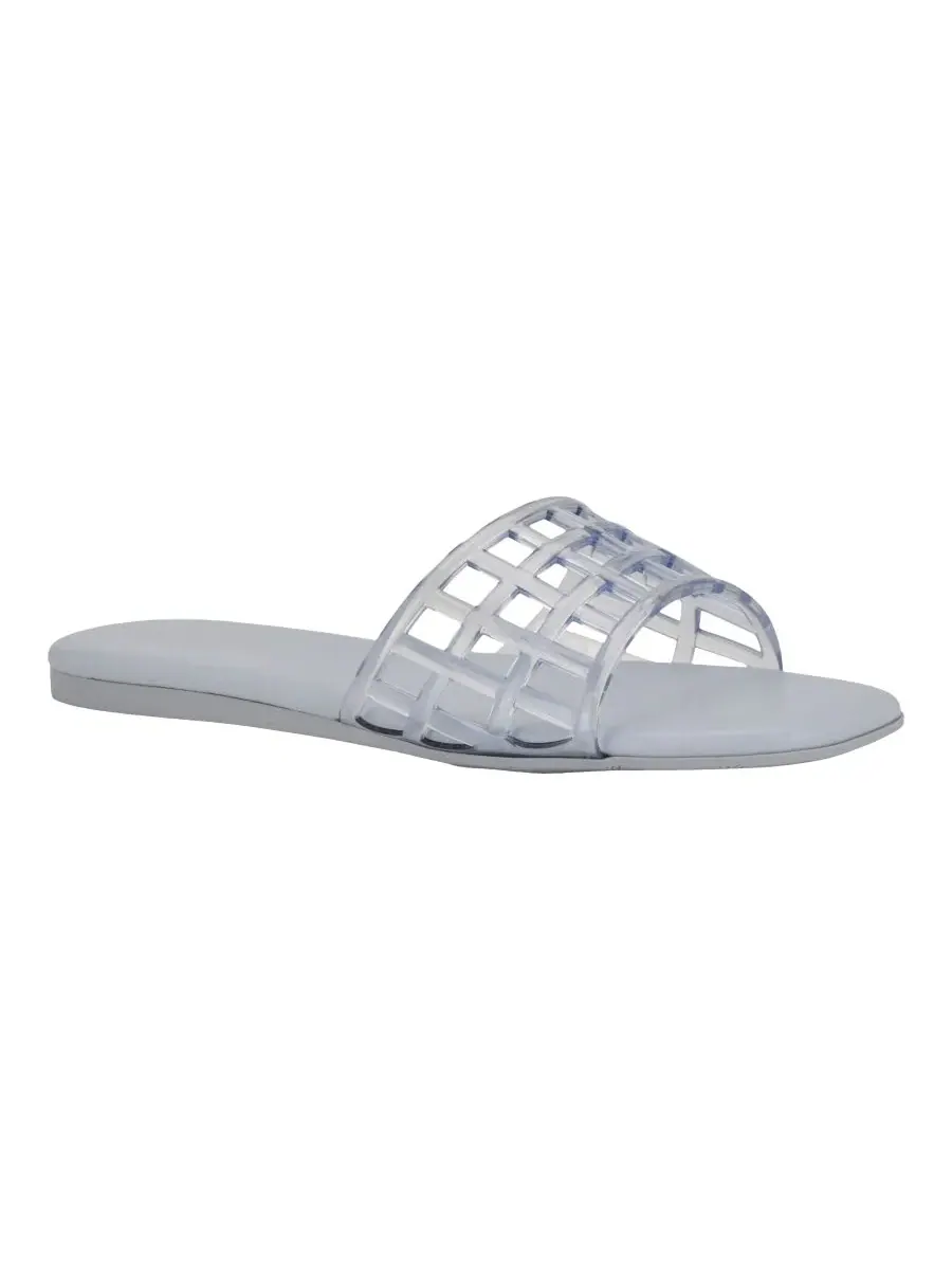Женские сандалии-шлепанцы Yelena Jelly Flat Slide Sandals Calvin Klein