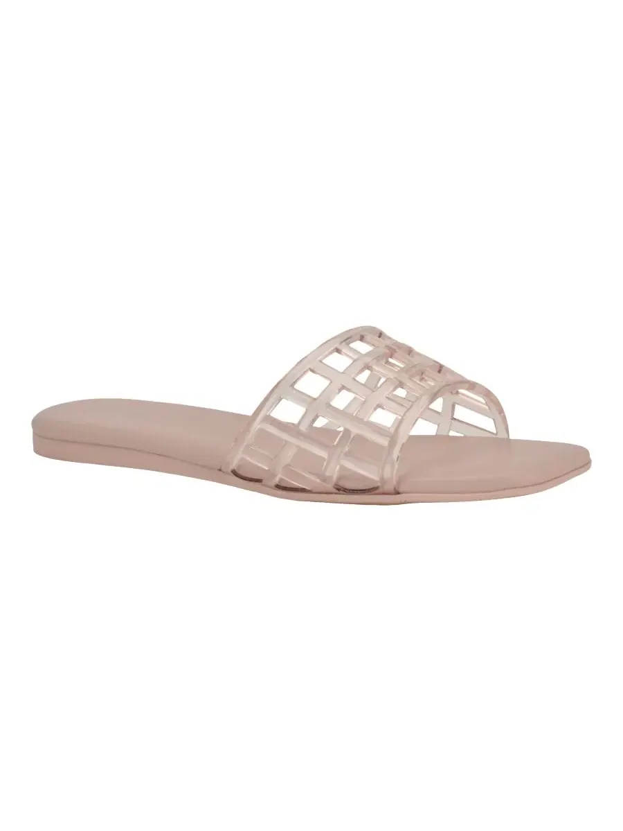 Женские сандалии-шлепанцы Yelena Jelly Flat Slide Sandals Calvin Klein