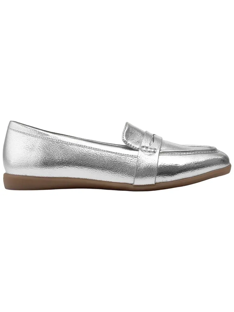 Лоферы Aerosoles — изображение 2 из 6, серебристый