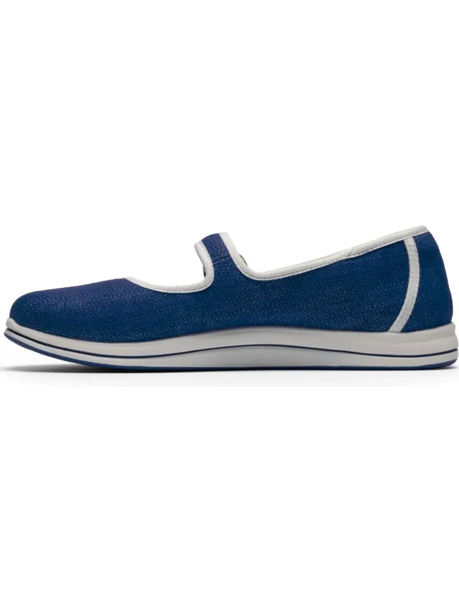 Балетки женские Clarks Breeze Janey — изображение 6 из 6, темно-синий