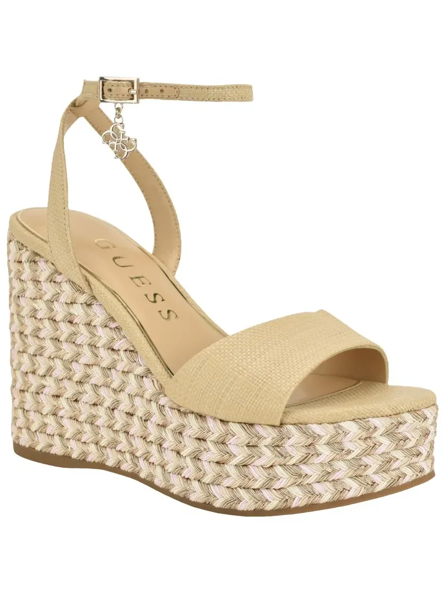 Босоножки-эспадрильи на танкетке Everly GUESS