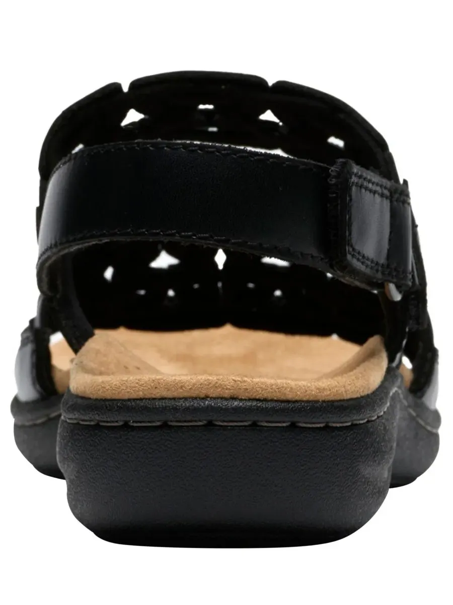 Сандалии Laurieann Lily с круглым носком Clarks — изображение 3 из 8, черный