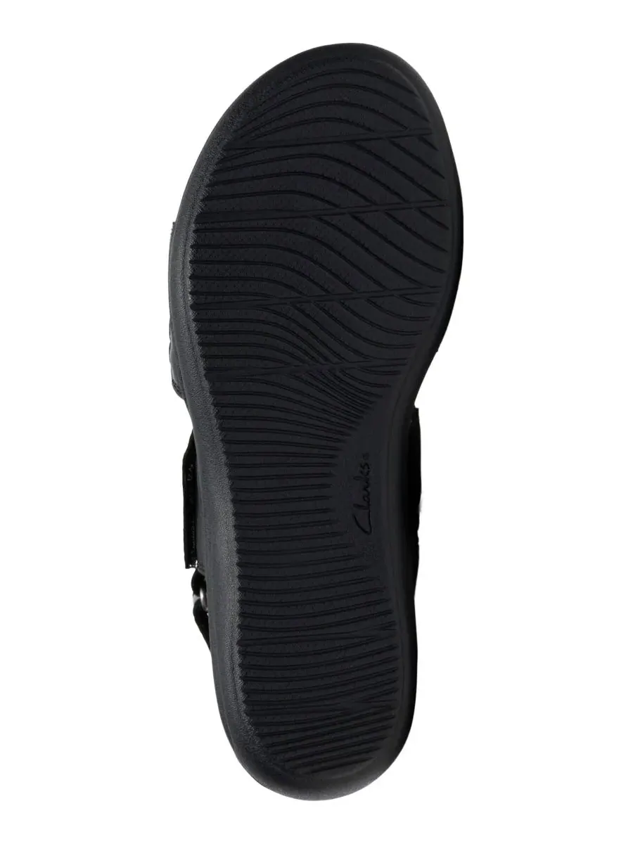 Сандалии Laurieann Lily с круглым носком Clarks — изображение 5 из 8, черный