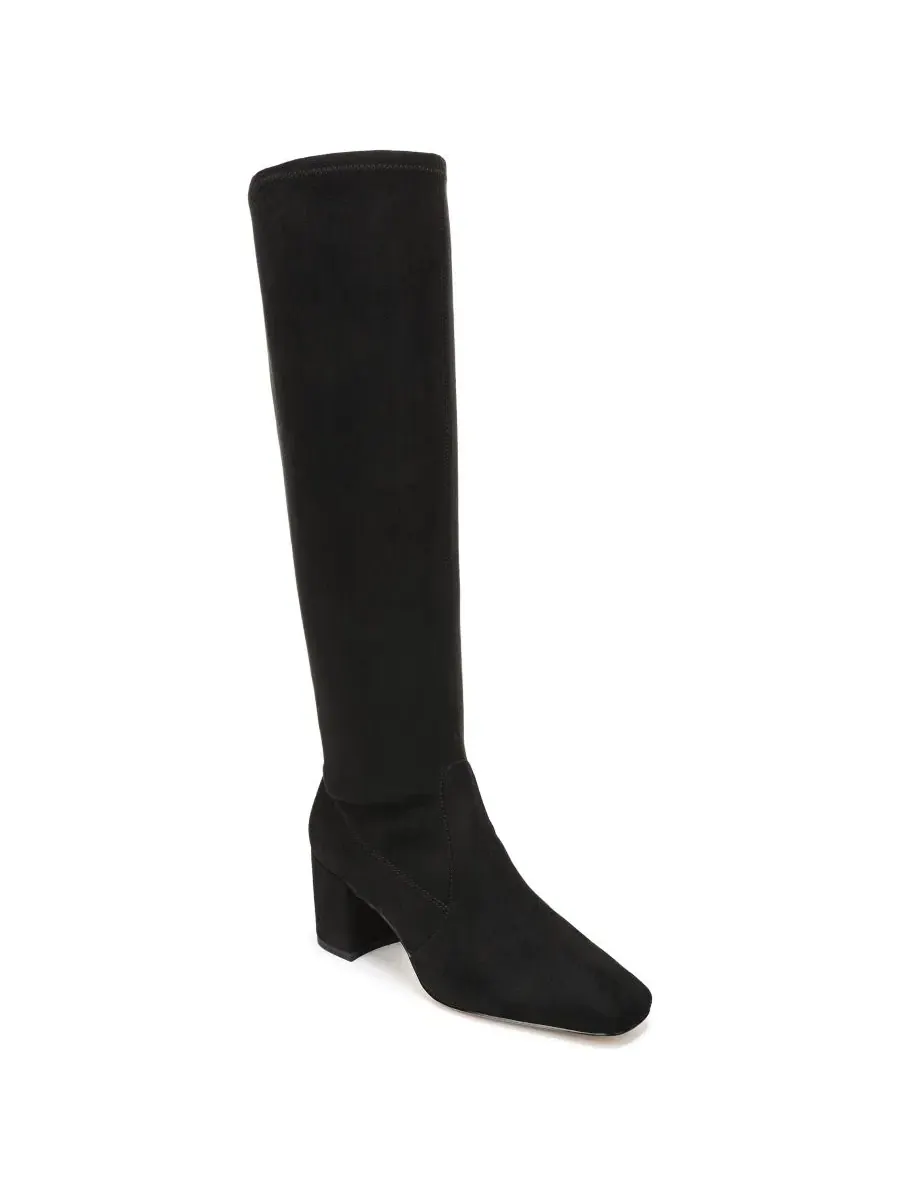 Ботинки с квадратным носком на каблуке, модель Blixa Square Toe Zip Tall Franco Sarto