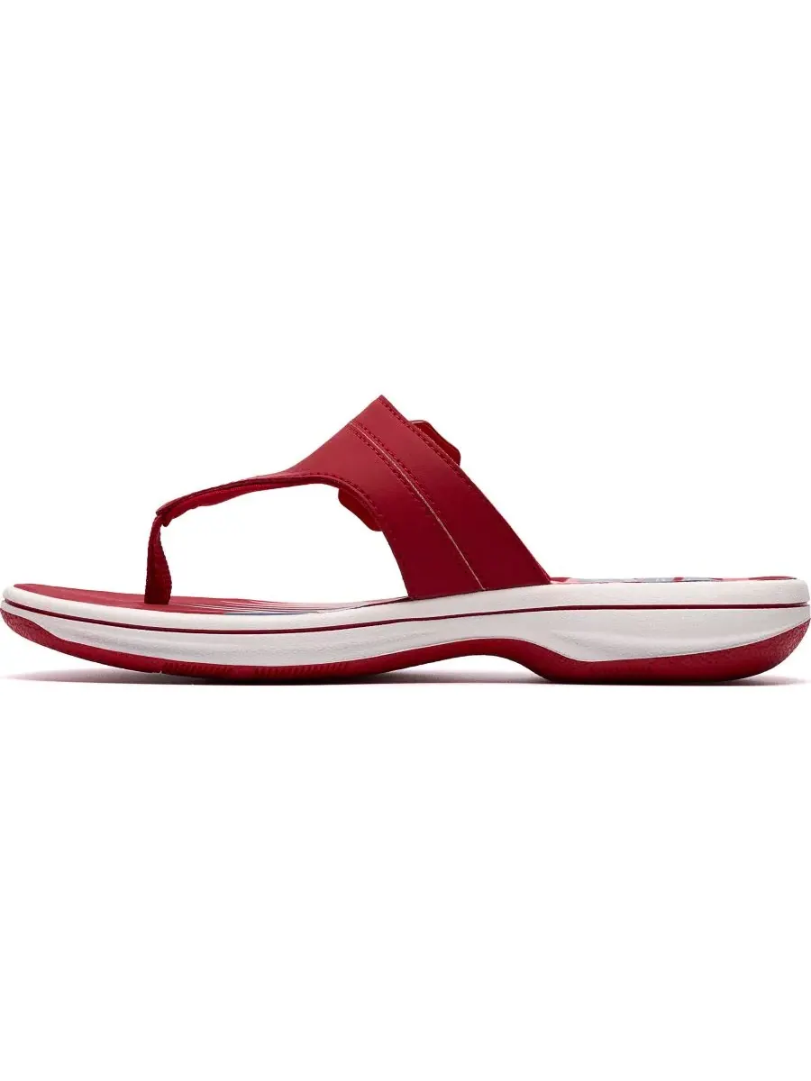 Шлепанцы женские Clarks Breeze Cove — изображение 6 из 6, красный