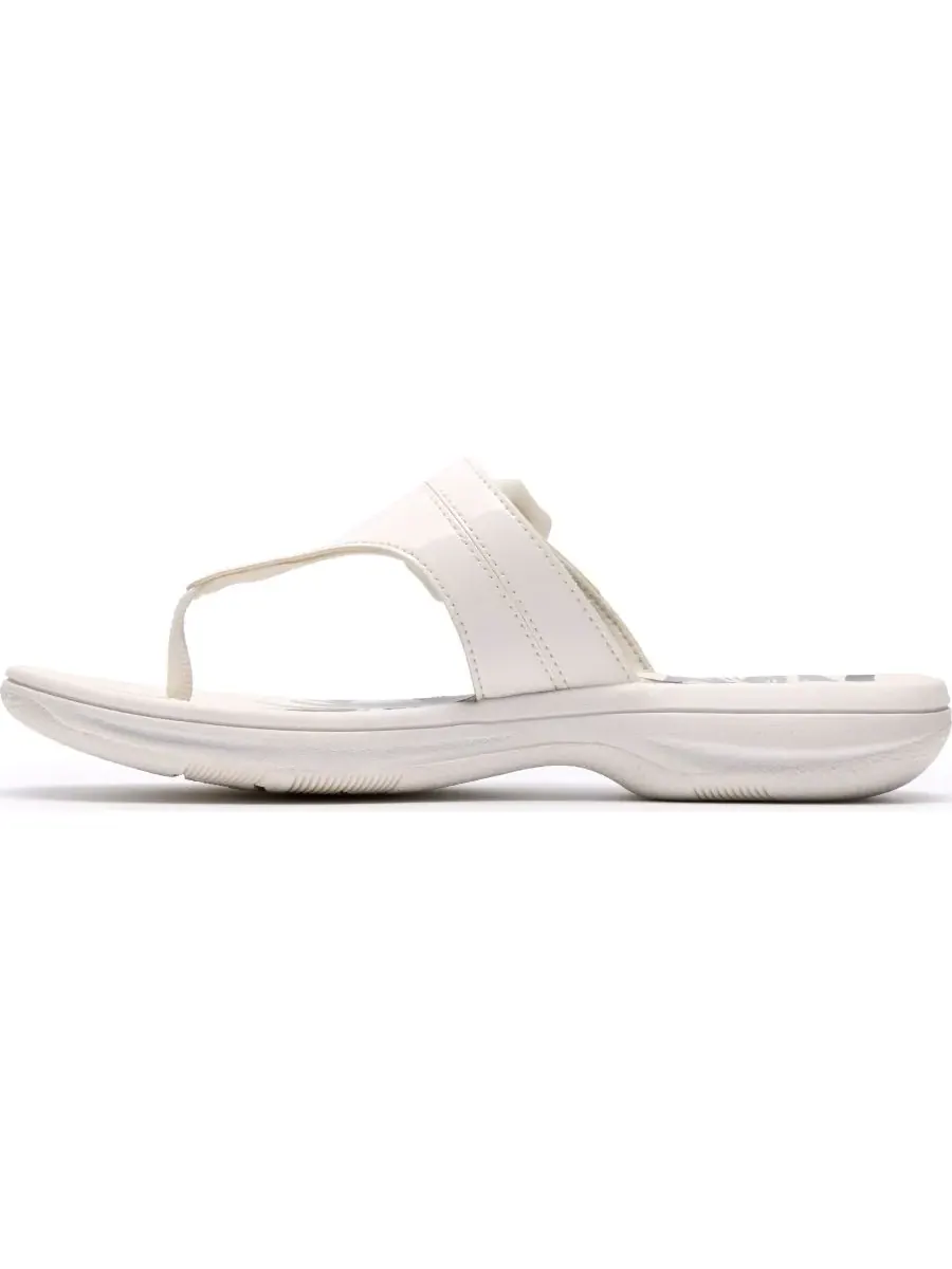 Шлепанцы женские Clarks Breeze Cove — изображение 6 из 6, белый