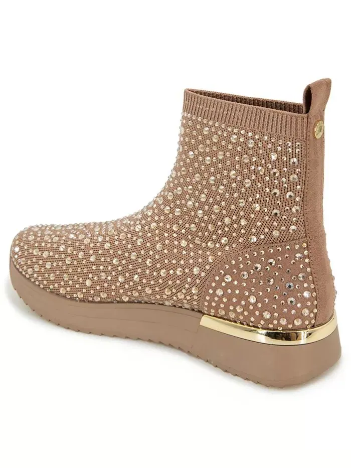 Женские высокие кроссовки Cameron Jewel Kenneth Cole Reaction — изображение 6 из 7, бежевый