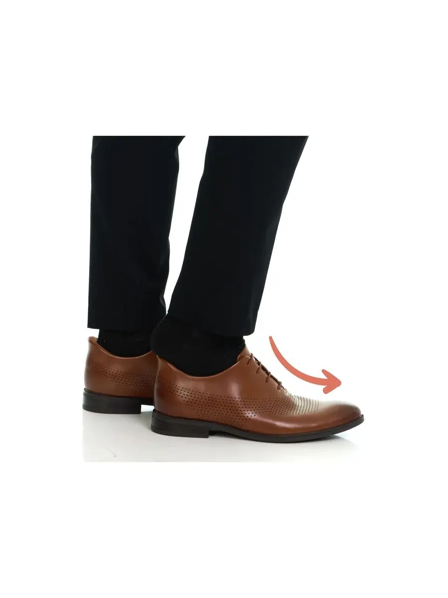 Перфорированные классические оксфорды East Road с технологией Hands-Free Slip On Marc Joseph New — изображение 2 из 7