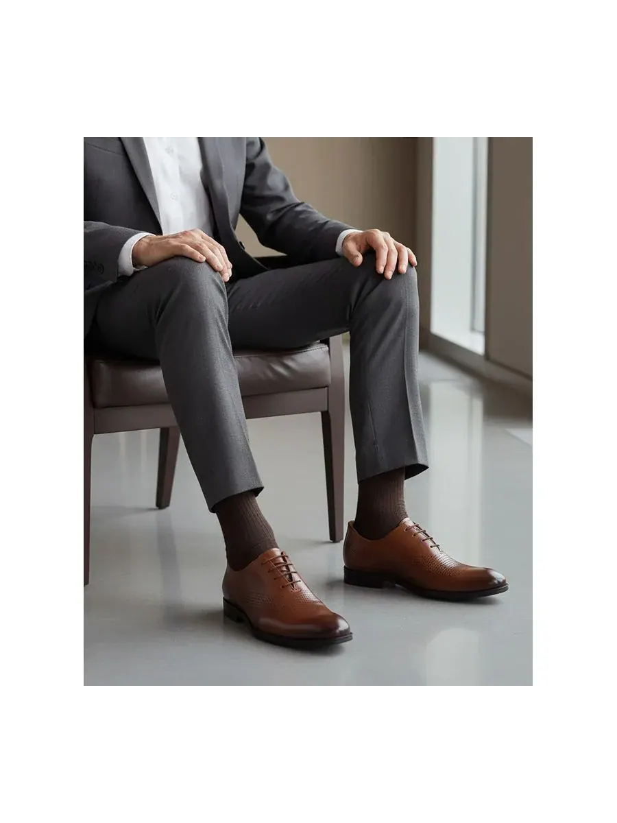 Перфорированные классические оксфорды East Road с технологией Hands-Free Slip On Marc Joseph New — изображение 3 из 7