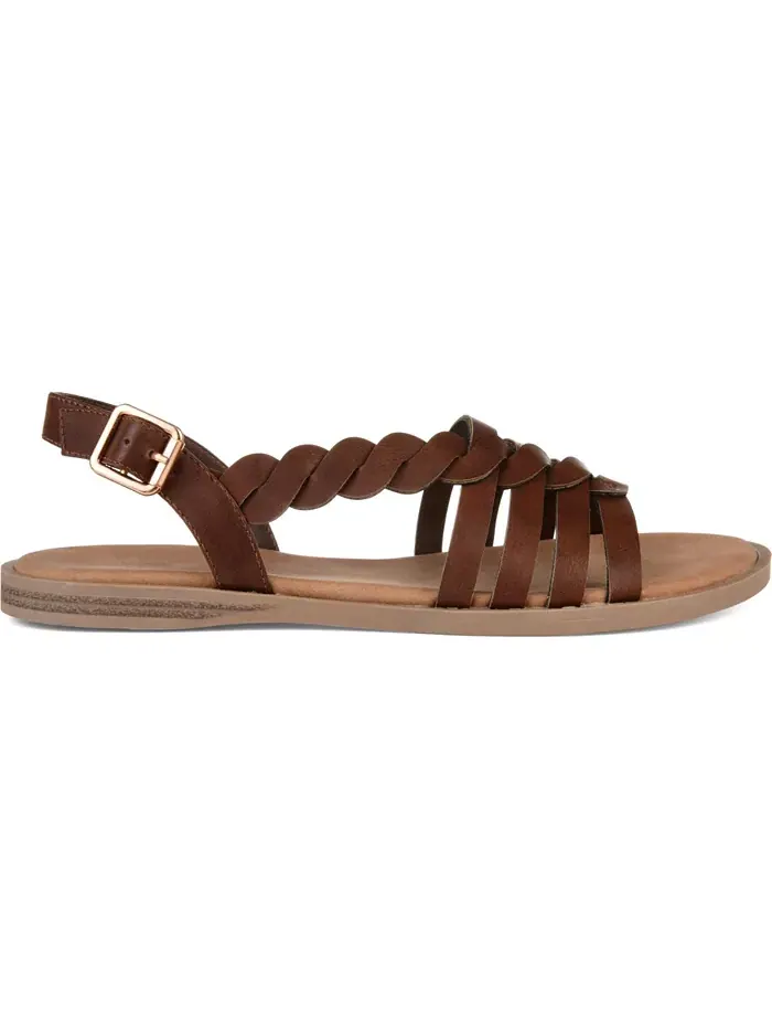 Женские сандалии Solay Journee Collection — изображение 7 из 10, шампань
