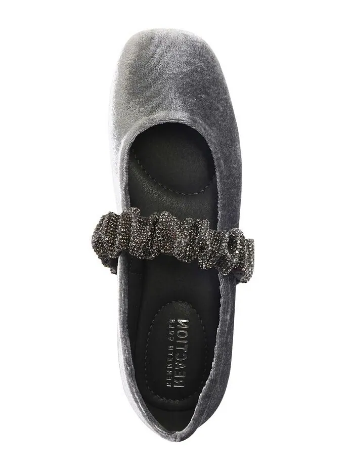 Женские балетки Elema Jewel Kenneth Cole Reaction — изображение 4 из 7, темный серый