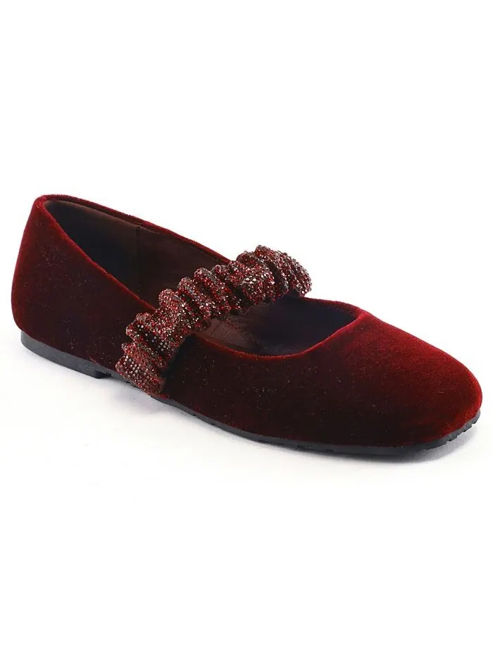 Женские балетки Elema Jewel Kenneth Cole Reaction — изображение 1 из 6, бордовый