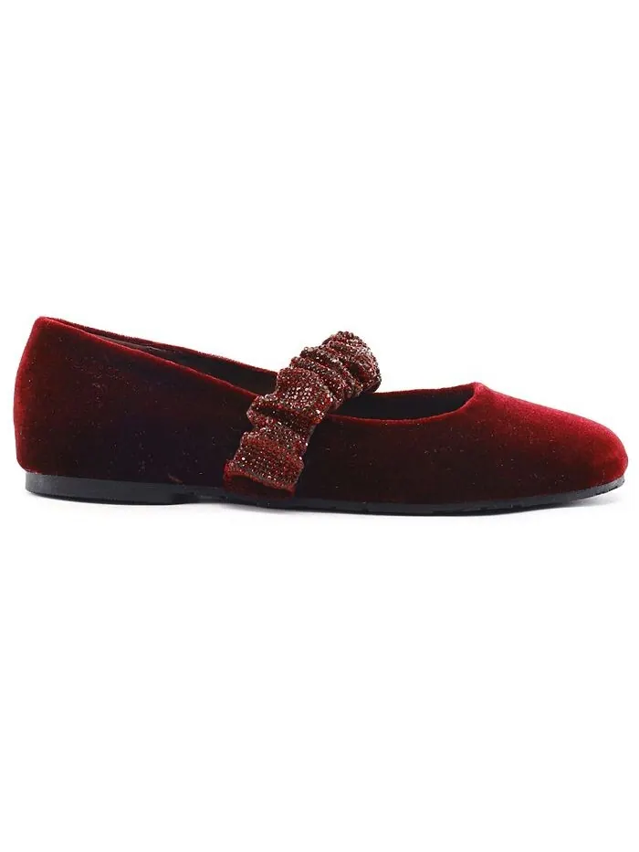 Женские балетки Elema Jewel Kenneth Cole Reaction — изображение 2 из 6, бордовый